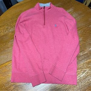 Polo Ralph Lauren Pink Men’s Quarter Zip Size Medium M
